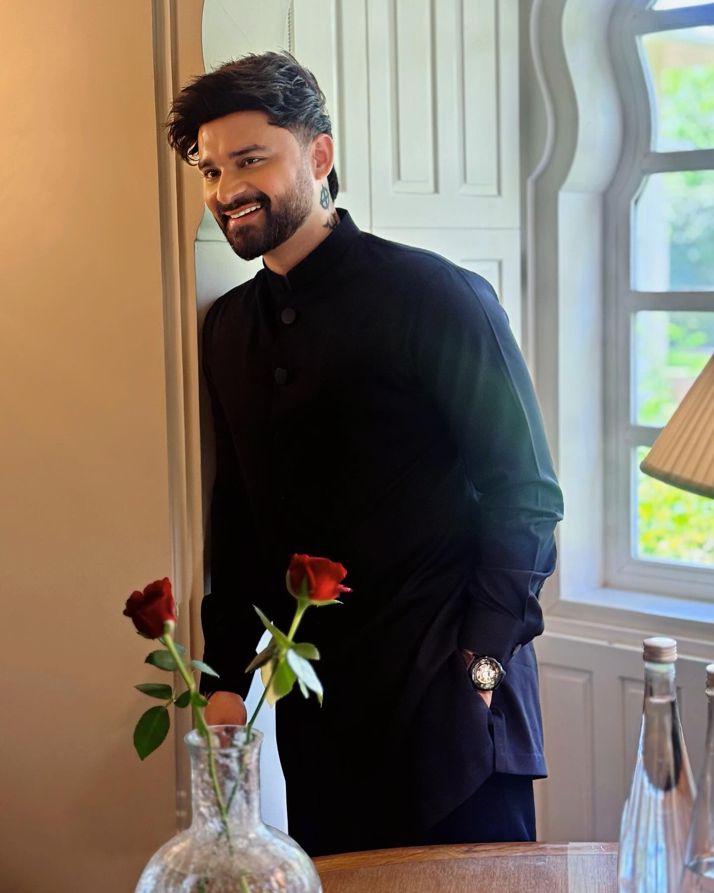 Nav Bajwa Sparks Madhaniyan Buzz With New Instagram Post Actor Nav Bajwa teases fans with heartfelt caption amid Madhaniyan movie hype on Instagram