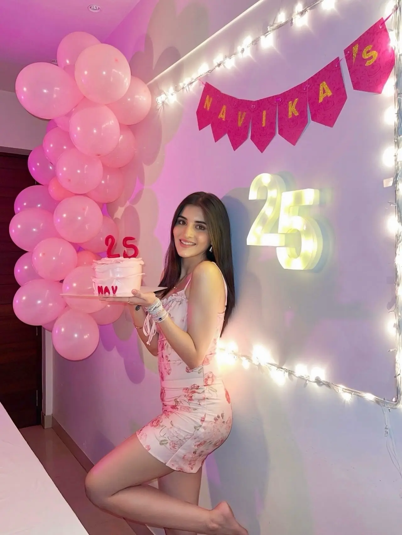 Navika Kotia Celebrates 25 With A Passion For Pink