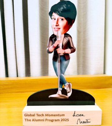 Neeti Palta Trophy Moment