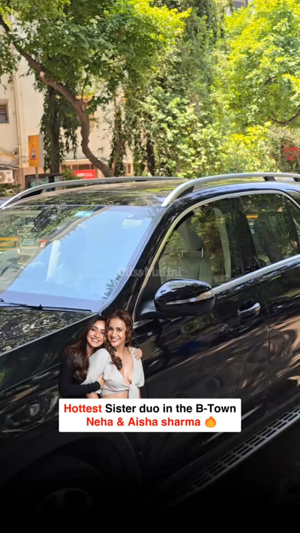 Neha And Aisha Sharma Radiate Gym Energy Incredible gym glow and relentless energy as Neha and Aisha Sharma redefine fitness style!