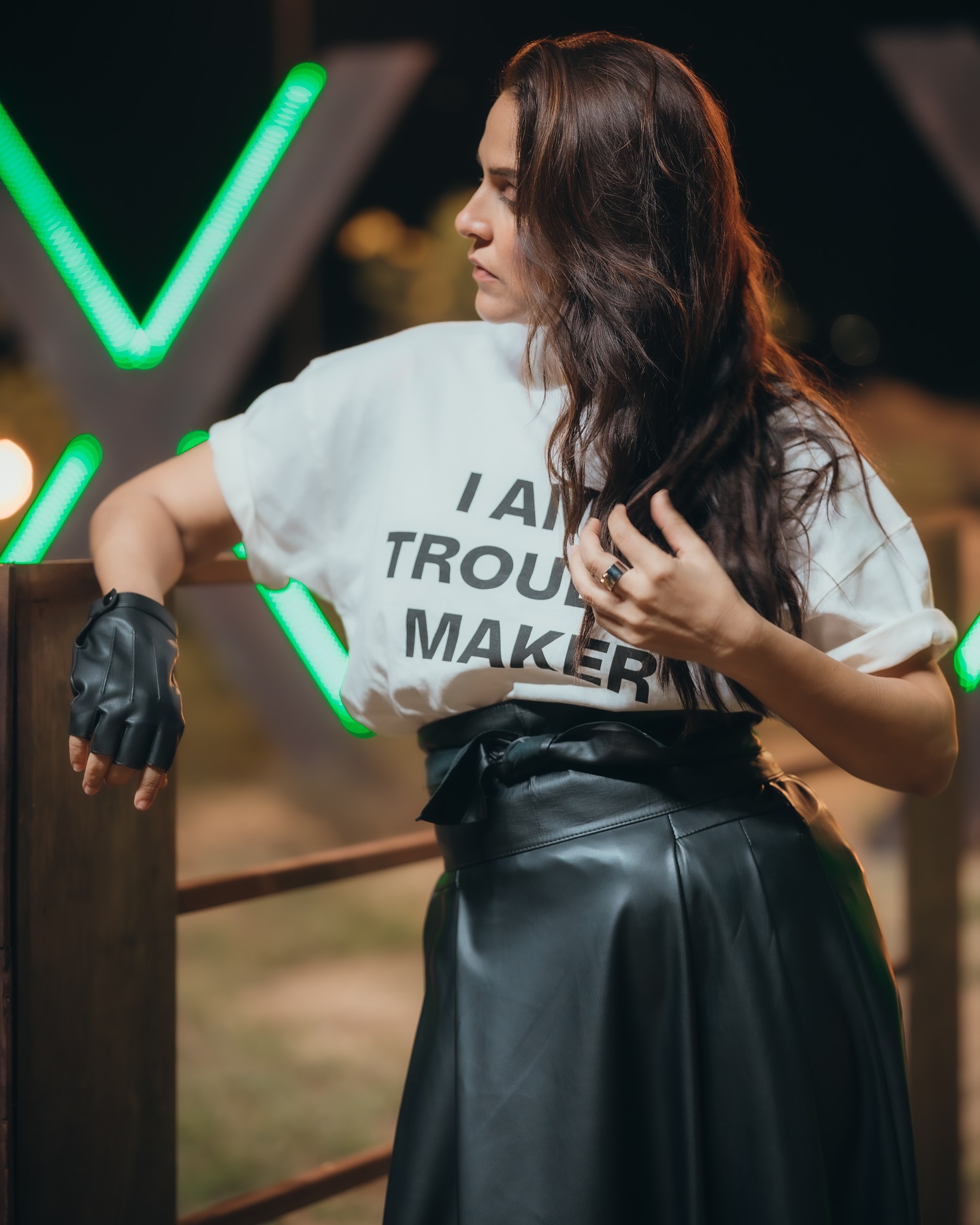 Neha Dhupia rocks edgy leather, metallic looks while transforming Roadies style trends!!