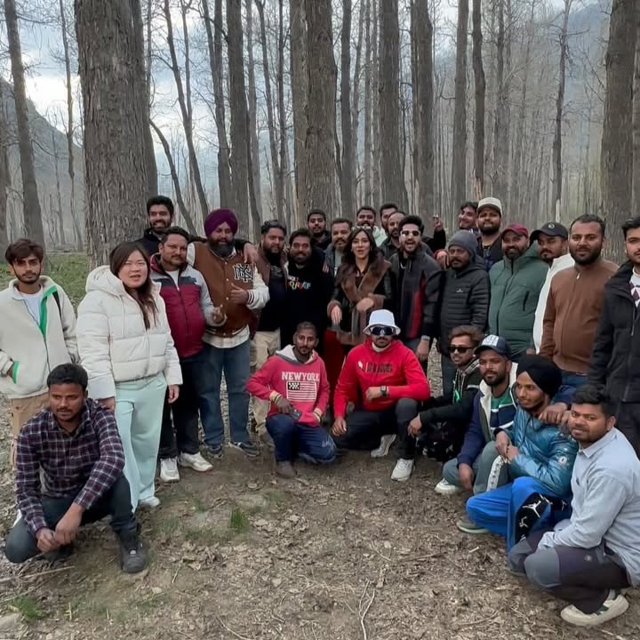 Neha Sharma’s Winter Escapade In The Mountains