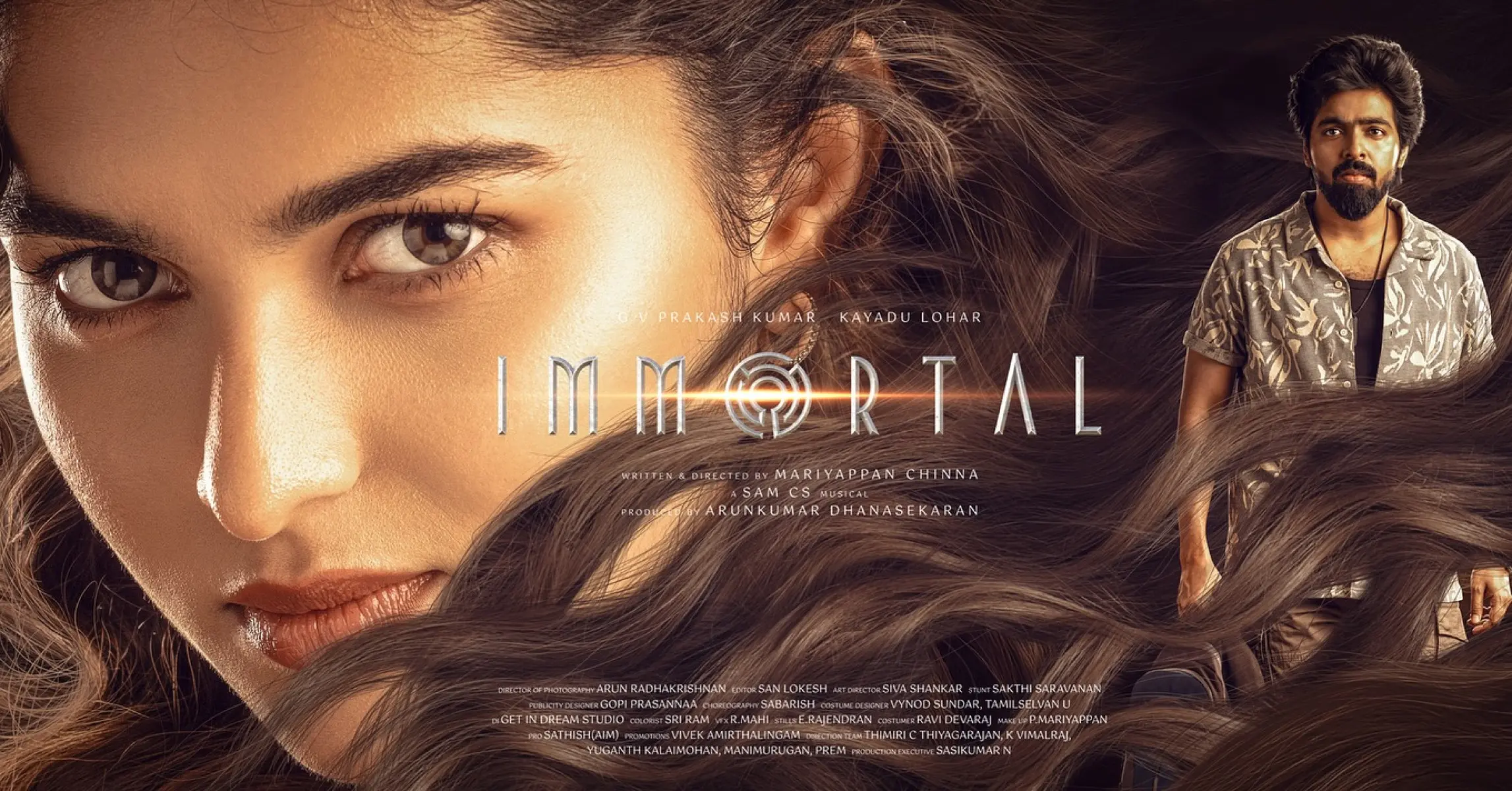 Sneak Peek At Immortal: Upcoming film preview featuring renowned composer G.V. Prakash.!!