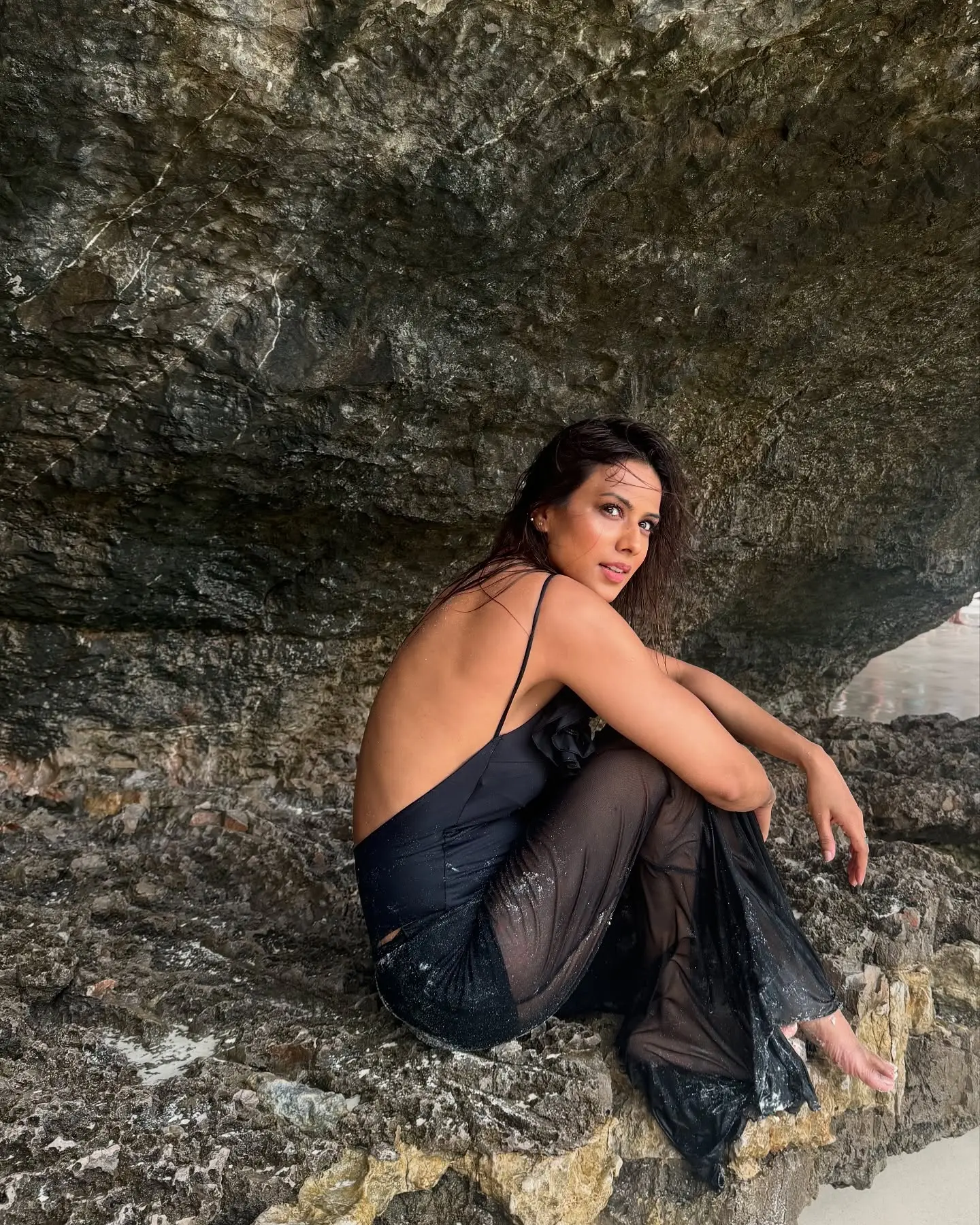 Nia Sharma Embraces Life's In Between Moments