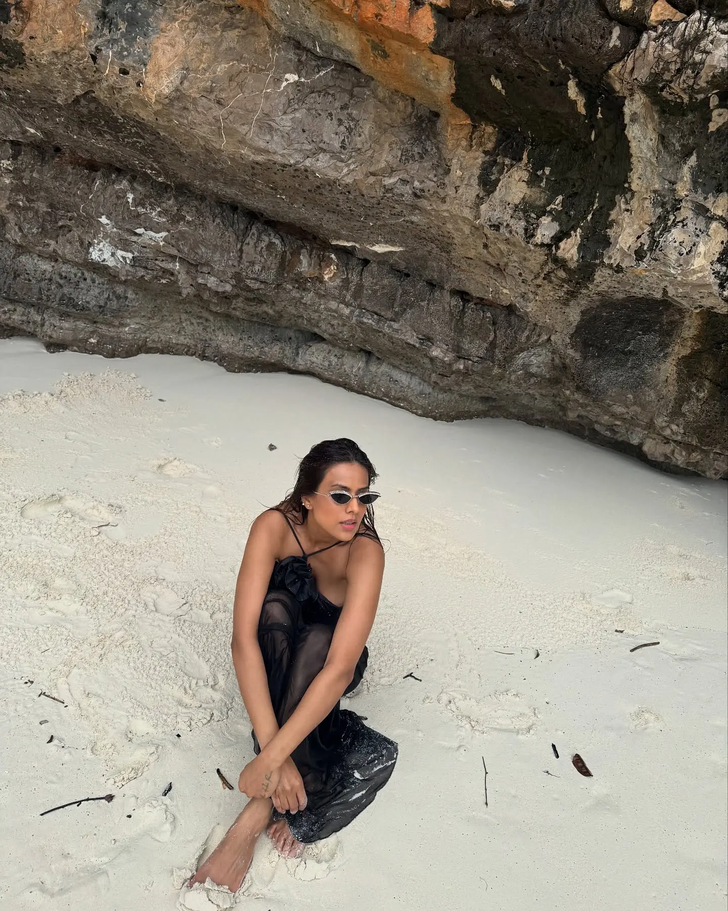 Nia Sharma Embraces Life's In Between Moments
