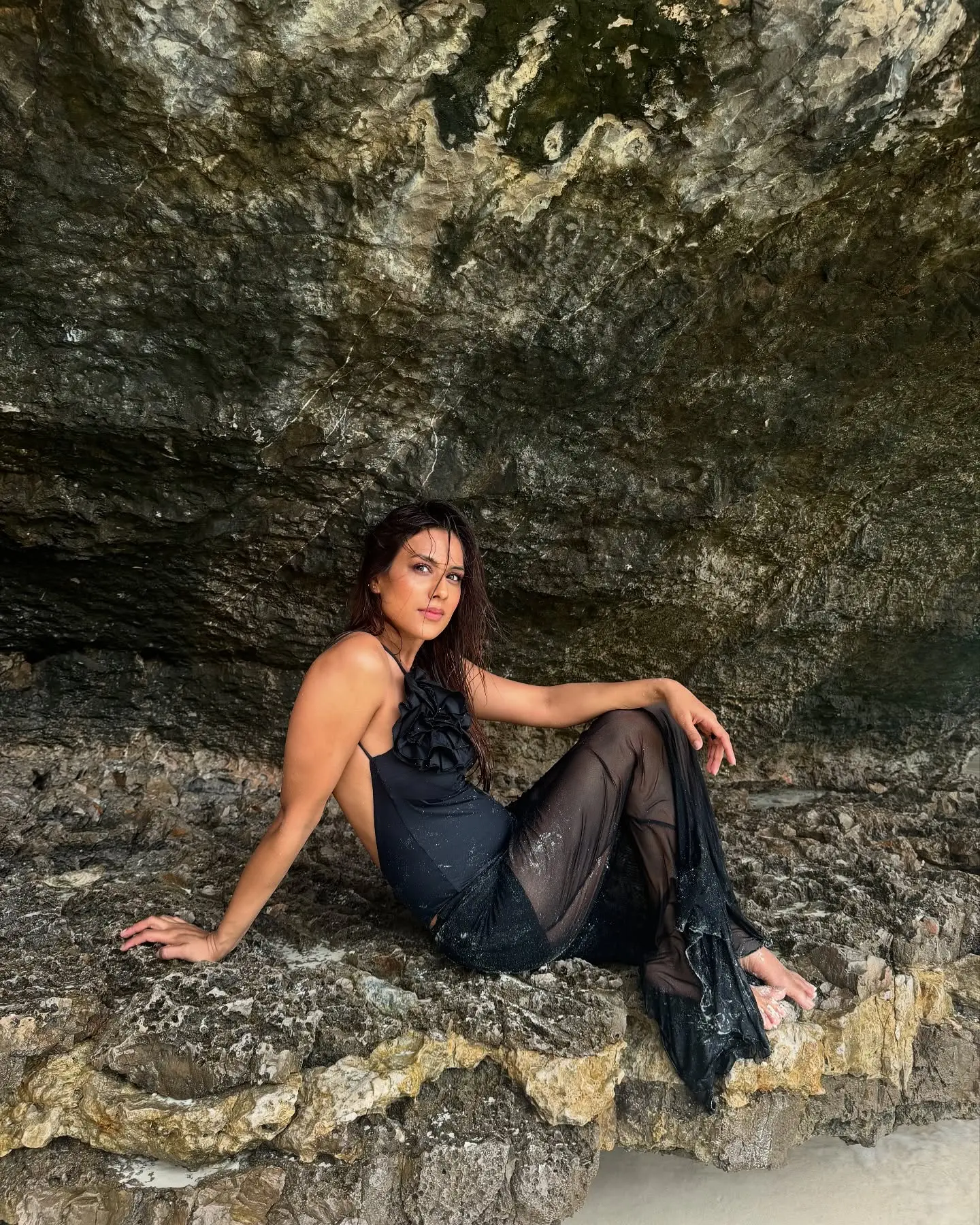 Nia Sharma Embraces Life's In Between Moments
