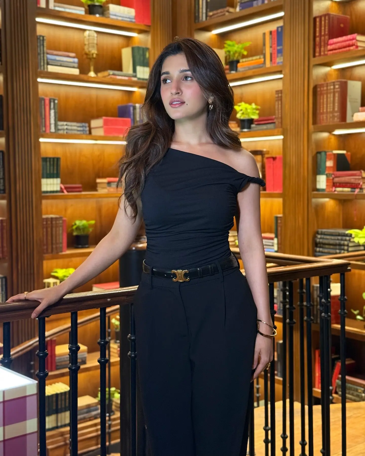 Nidhi Shah Dazzles at Night Out Celebrity style unfolds as Nidhi Shah shares a captivating glimpse from last night’s chic event.