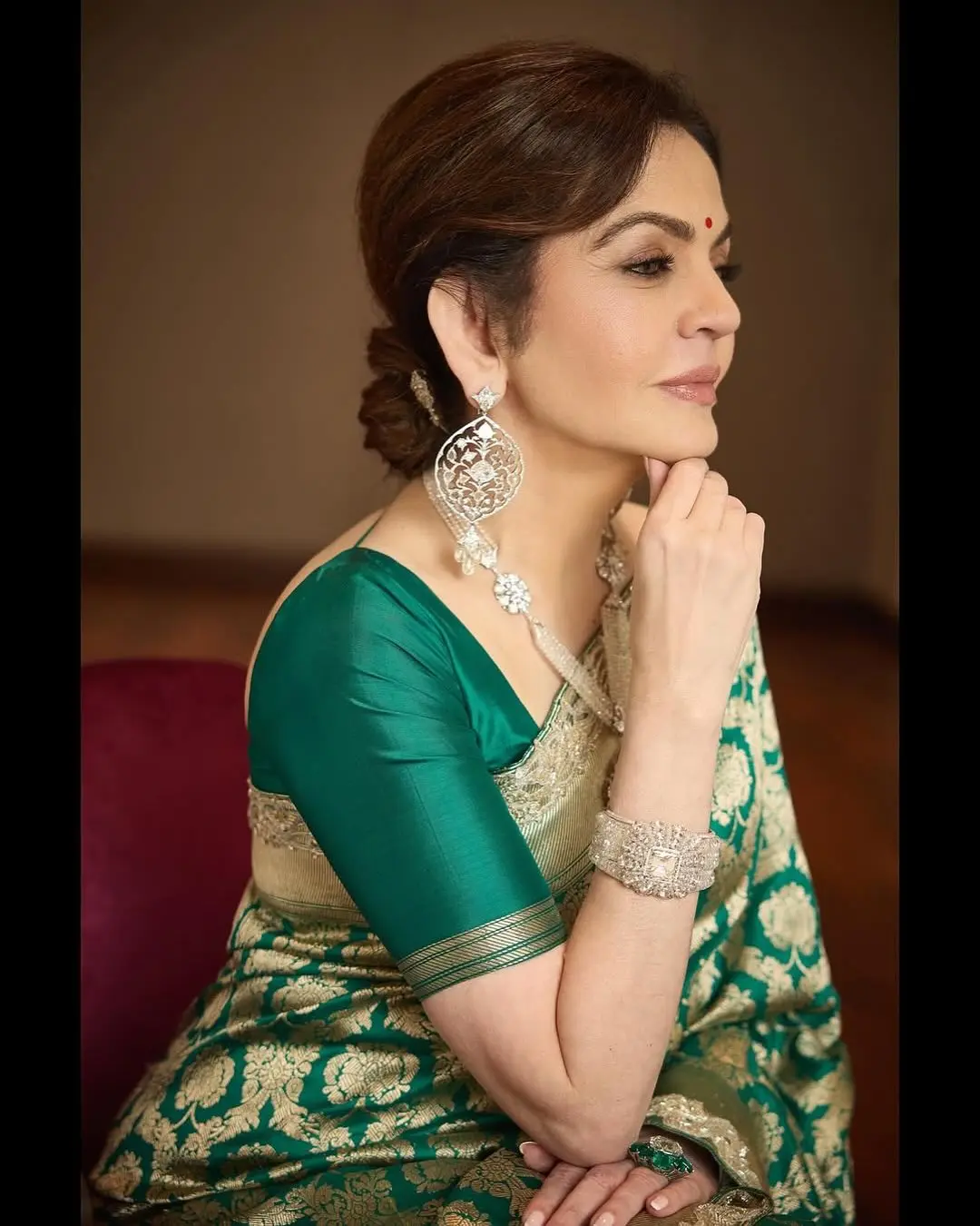 Nita Ambani Exudes Timeless Royalty