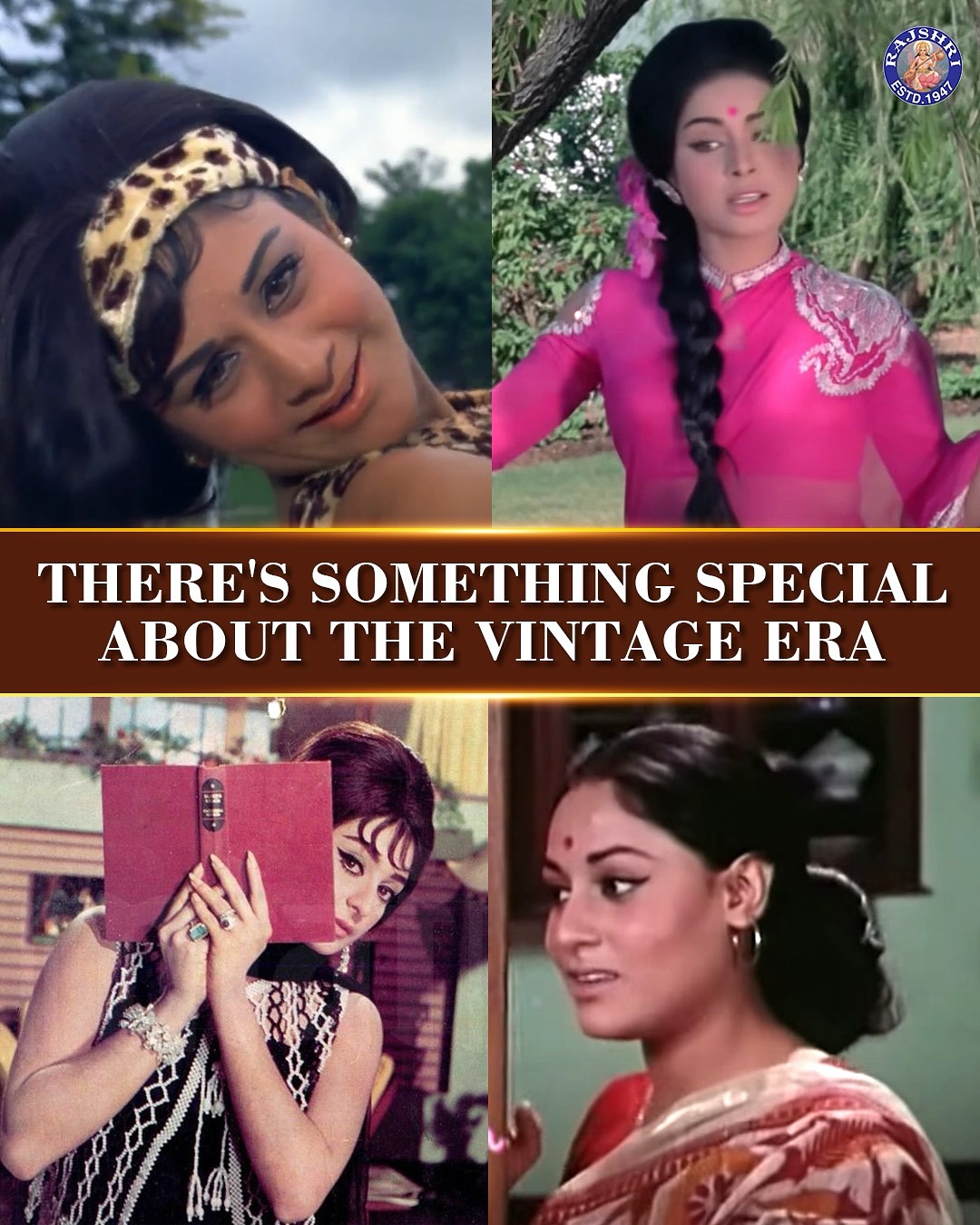 Nostalgia Revived: Rajshri’s Vintage Era Charm