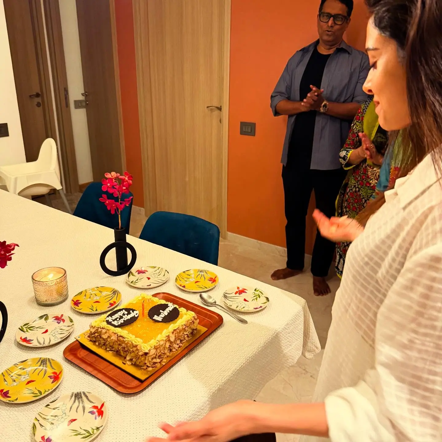 Nushrat Bharucha Enjoys A Joyful Day With Loved Ones A snapshot of warmth and camaraderie, reflecting a day full of laughter, style & gratitude