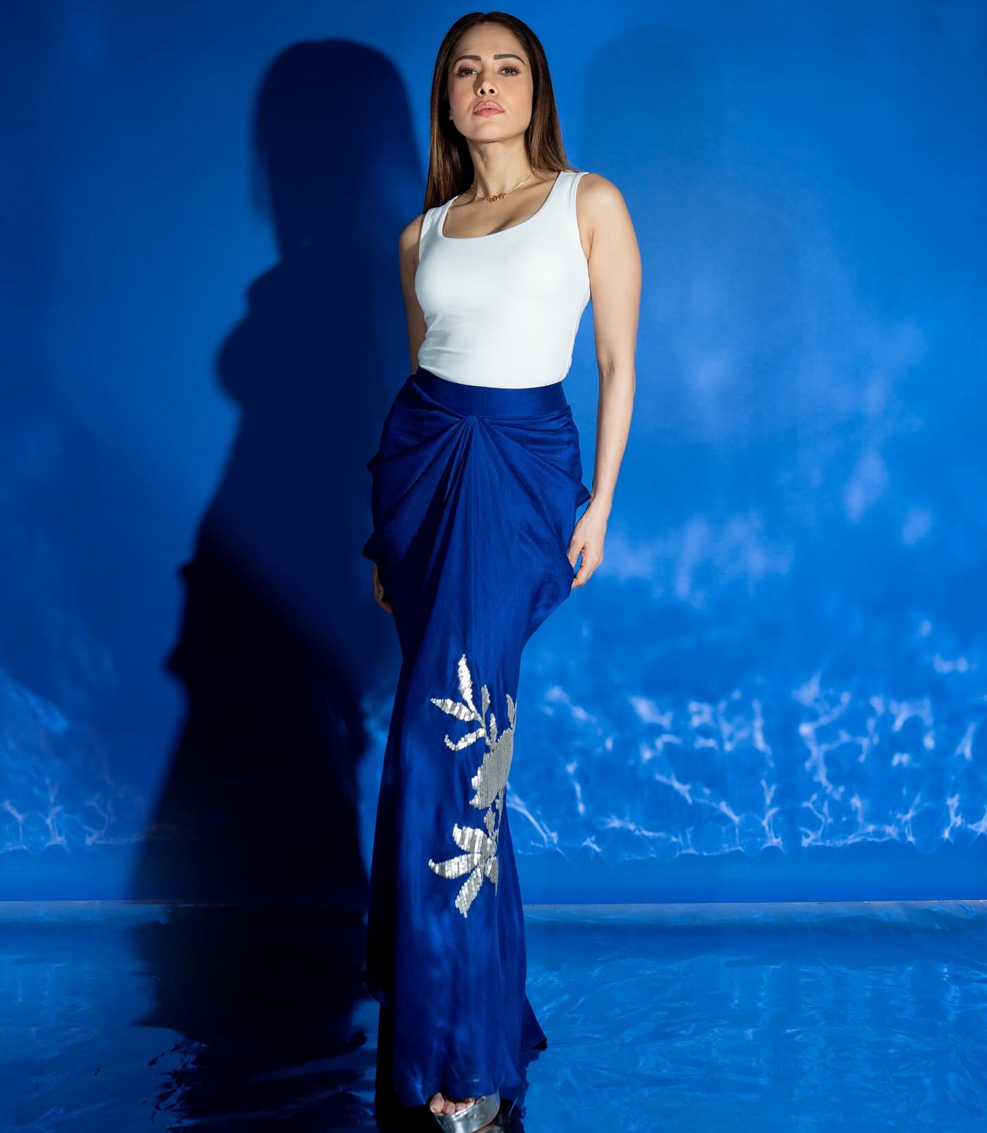 Nushrat Bharucha Stuns with Chic Midweek Look