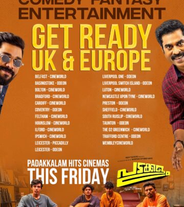 Padakkalam Takes Over UK And Europe Cinemas