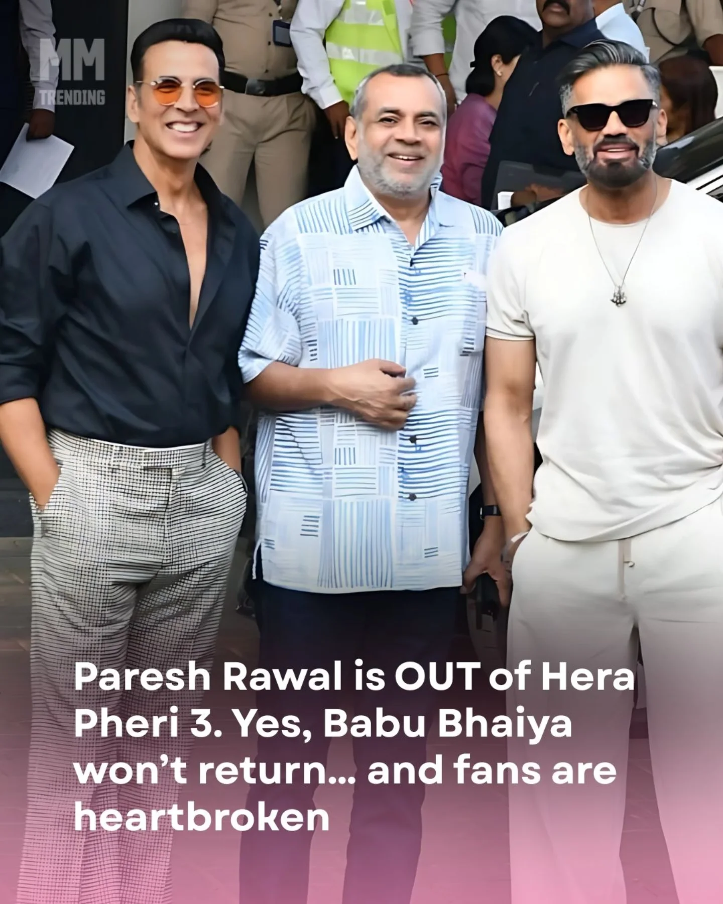 Paresh Rawal Exits Hera Pheri 3, Fans In Turmoil Legendary Trio Split as Paresh Rawal Bows Out of Hera Pheri 3; Fans Left Questioning Fate.