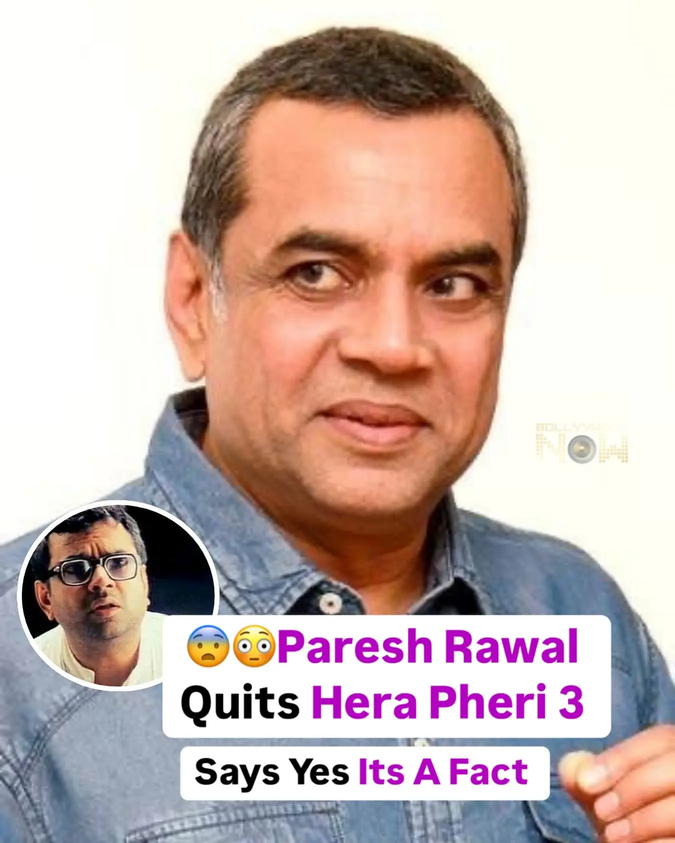 Paresh Rawal Exits Hera Pheri 3 Unexpected shift in Hera Pheri 3 leaves industry insiders and fans totally shocked, today!