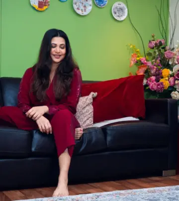 Parineeta Radiates: Colorful Home Shoot in Kuwait