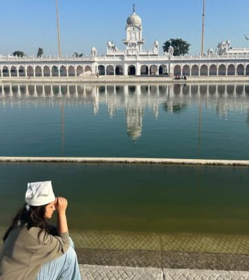 Parineeti Chopra Seeks Spiritual Blessings