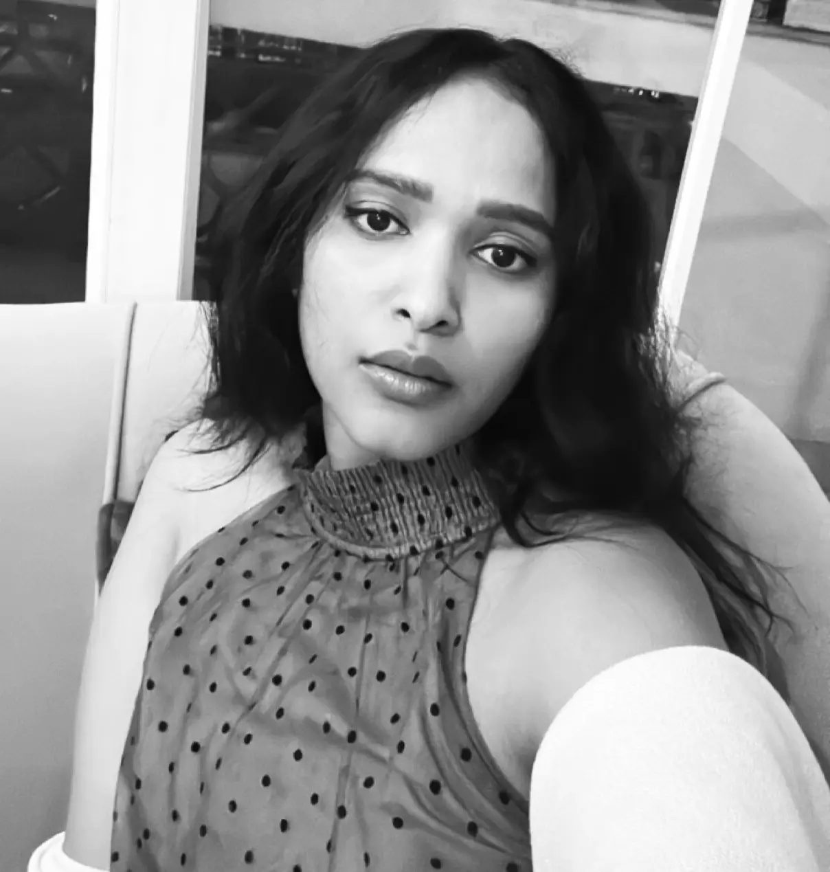 Pavani Karanam Embraces Black And White Aesthetic