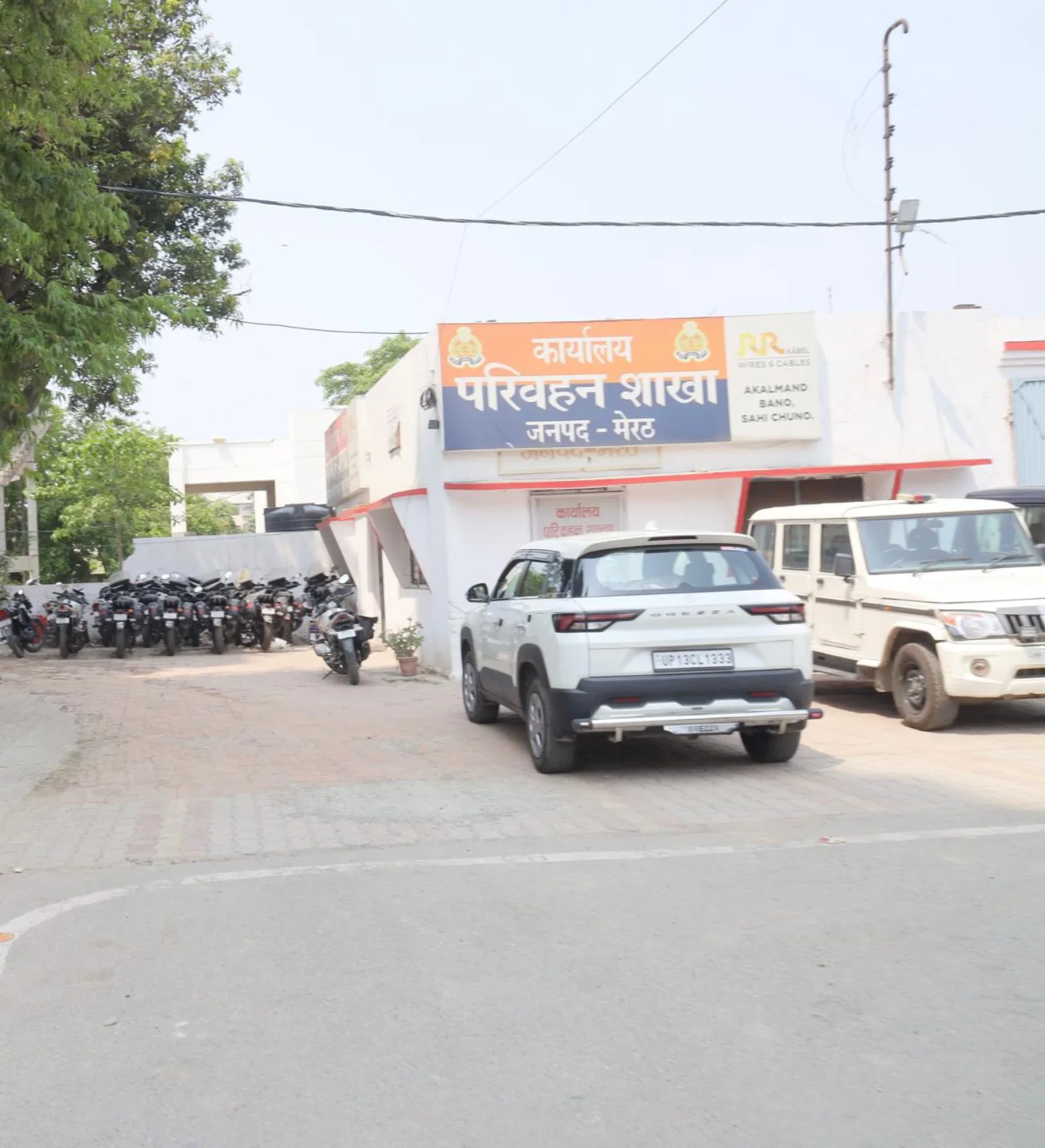 Officials inspect district police transport to boost operations and efficiency at record pace.