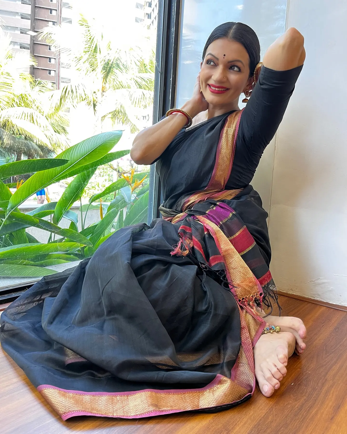 Prachi Shah Embraces Timeless Tradition