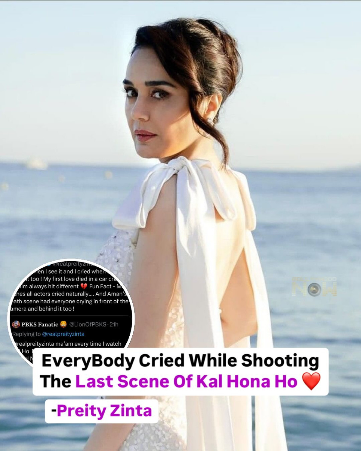 Preity Zinta Shares Emotional Kal Ho Naa Ho Throwback Iconic film set memories resurface as veteran actress recalls on-set tears and artistry!!