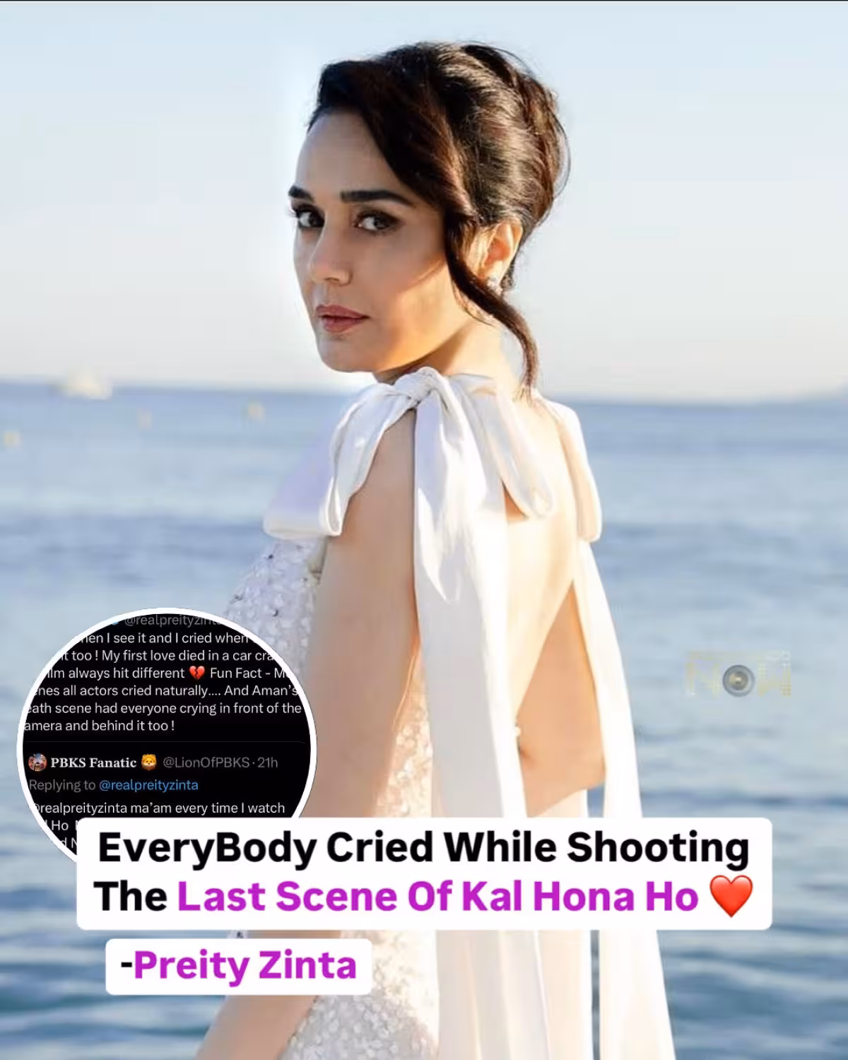 Preity Zinta Shares Emotional Kal Ho Naa Ho Throwback Iconic film set memories resurface as veteran actress recalls on-set tears and artistry!!