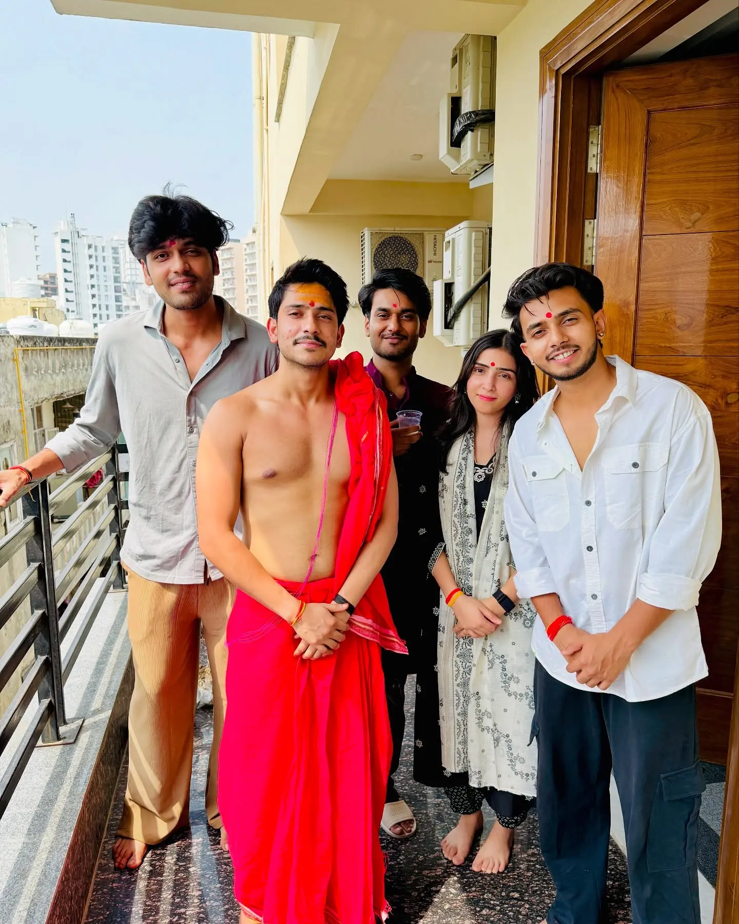 Purav Jha Embraces Spiritual Vibe