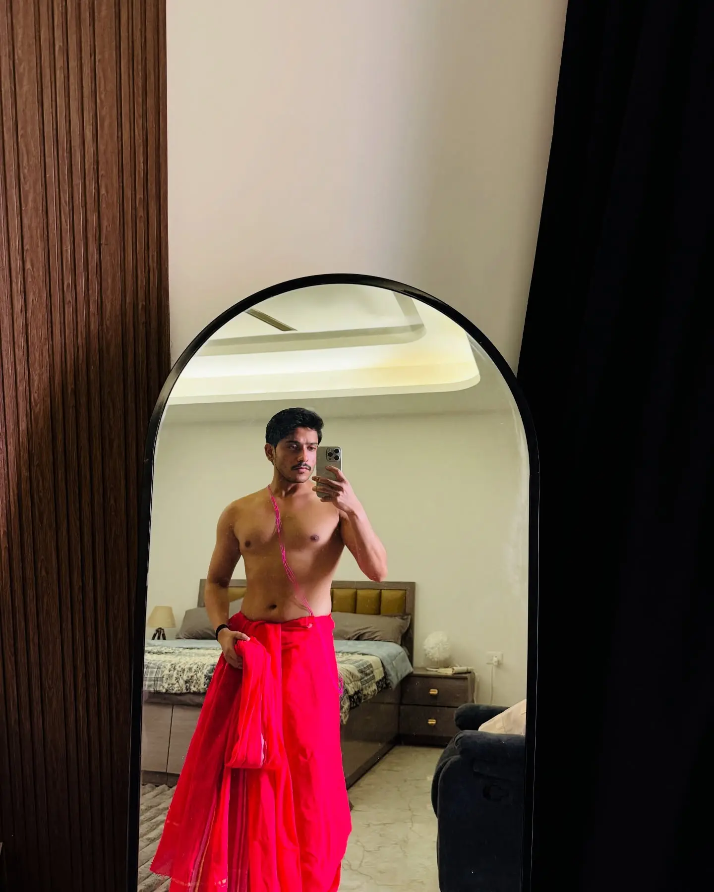 Purav Jha Embraces Spiritual Vibe