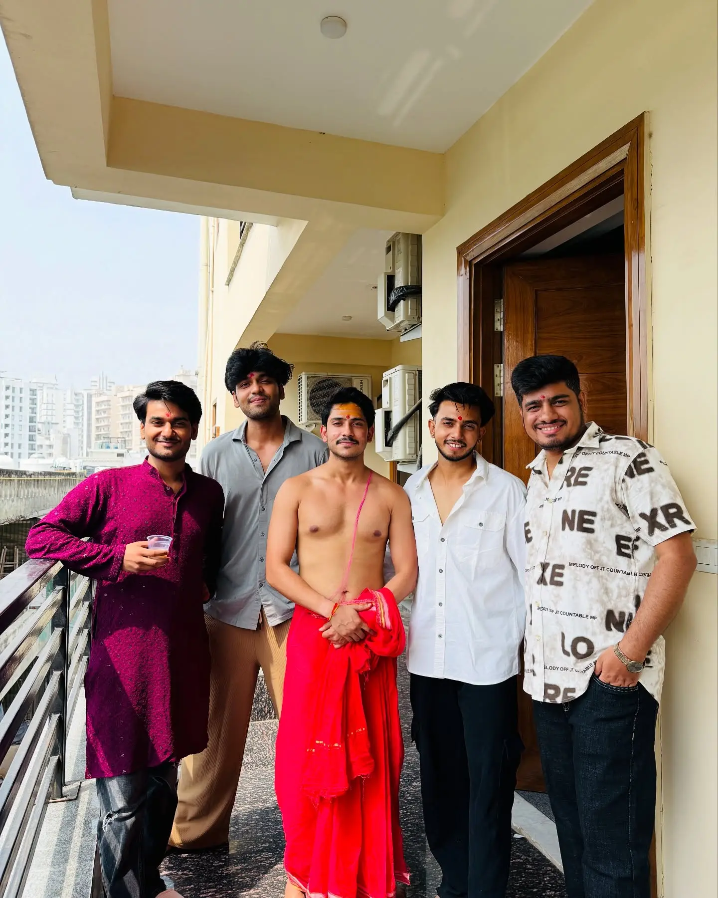 Purav Jha Embraces Spiritual Vibe