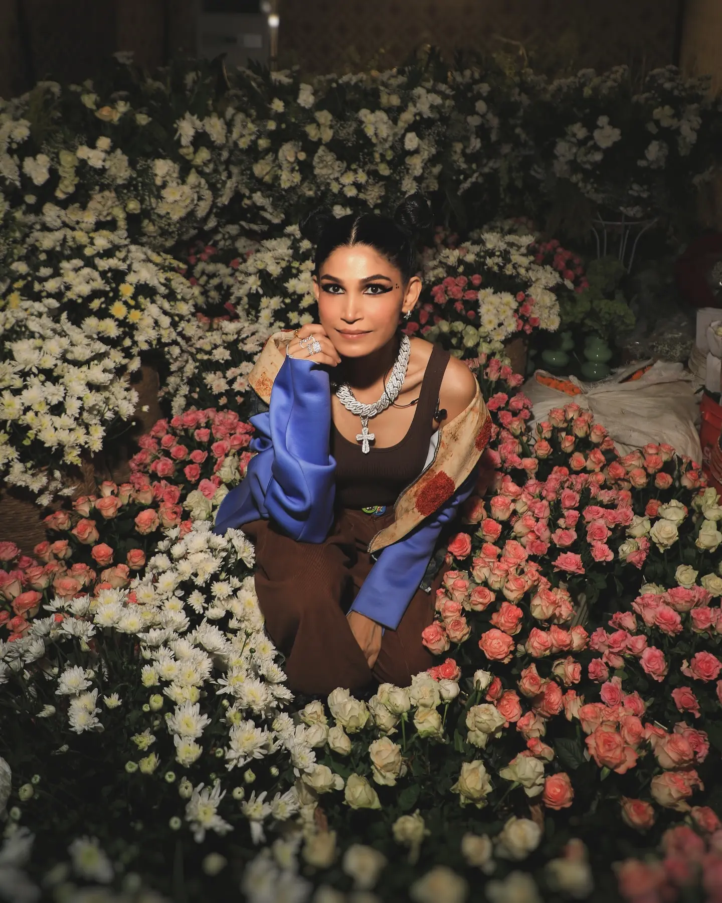 Purva Mantri Blooms In Floral Gurl Era Embracing her flower gurl era with bold floral statements, style, and vibrant charm. High!