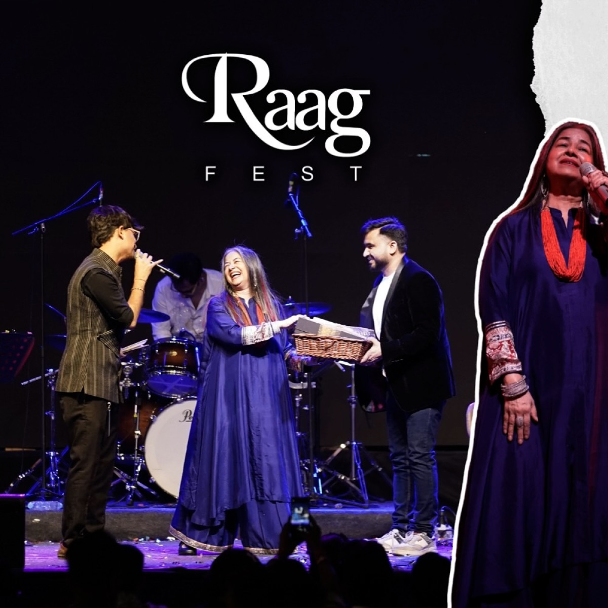 Raag Fest Bhopal Celebrates Music With Rekha Bhardwaj Elegant debut fest blending art and soulful tunes, lighting up Bhopal with grand flair!!!