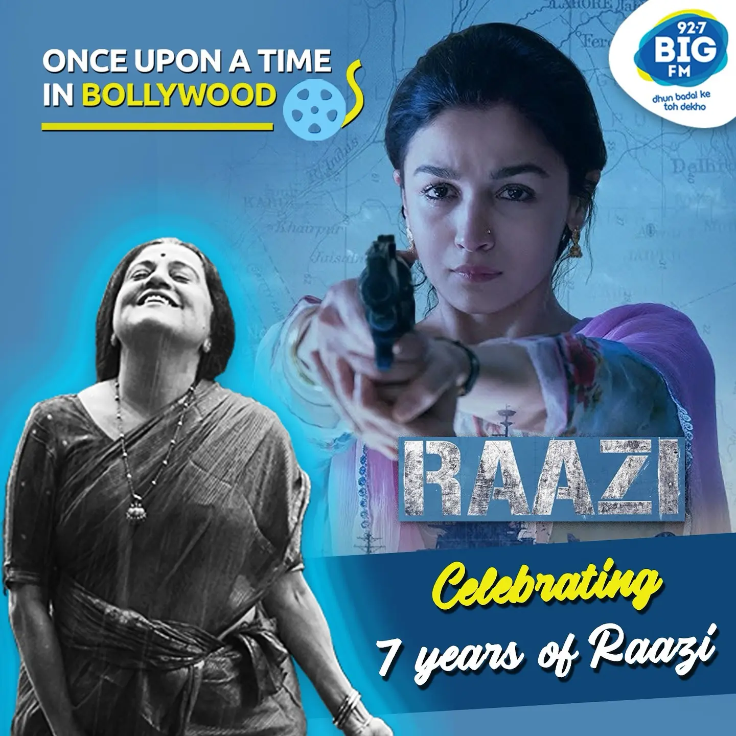 Raazi 7-Year Celebration On Big FM Relive iconic Bollywood moments as rare Raazi insights unfold on BIG FM every Sunday at 11
