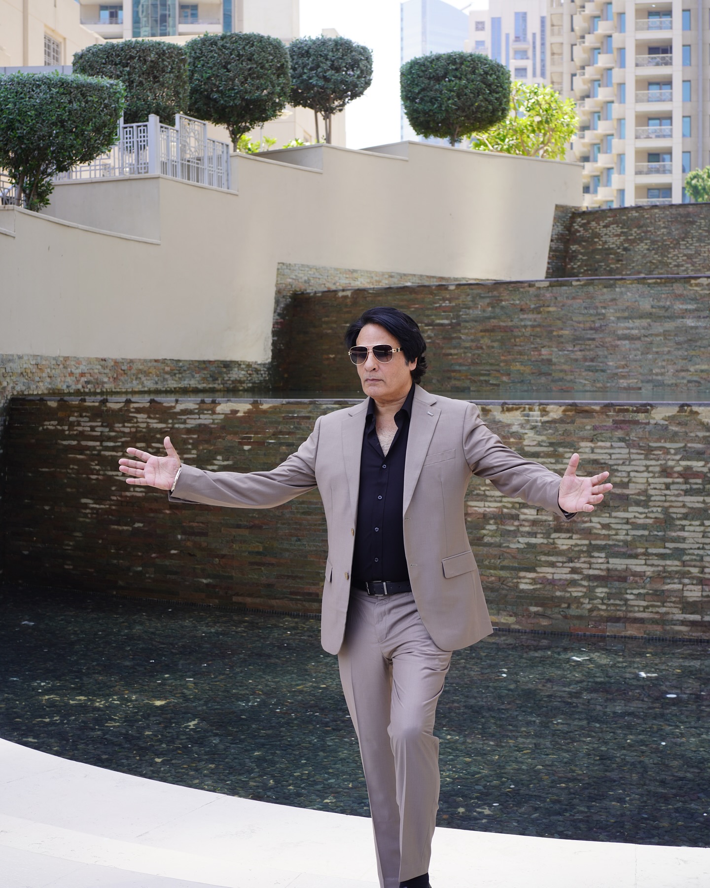 Rahul Roy Enjoys Dubai Getaway Bollywood icon Rahul Roy charms Dubai with film shoots, events, and a stylish escape now!