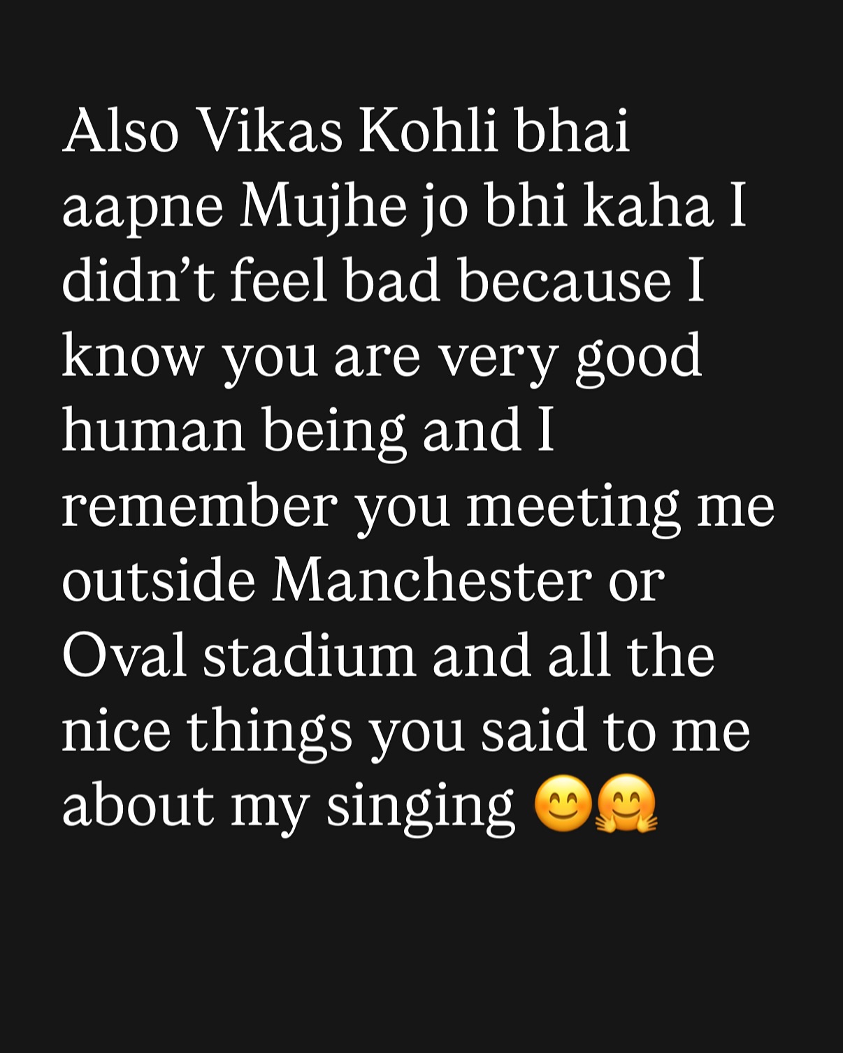 Rahul Vaidya Shares Heartfelt Love For Virat Kohli