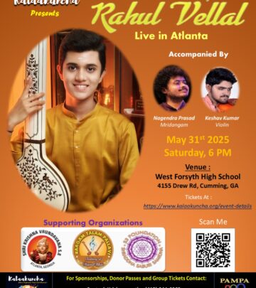 Rahul Vellal’s Voice Of The Soul Tour