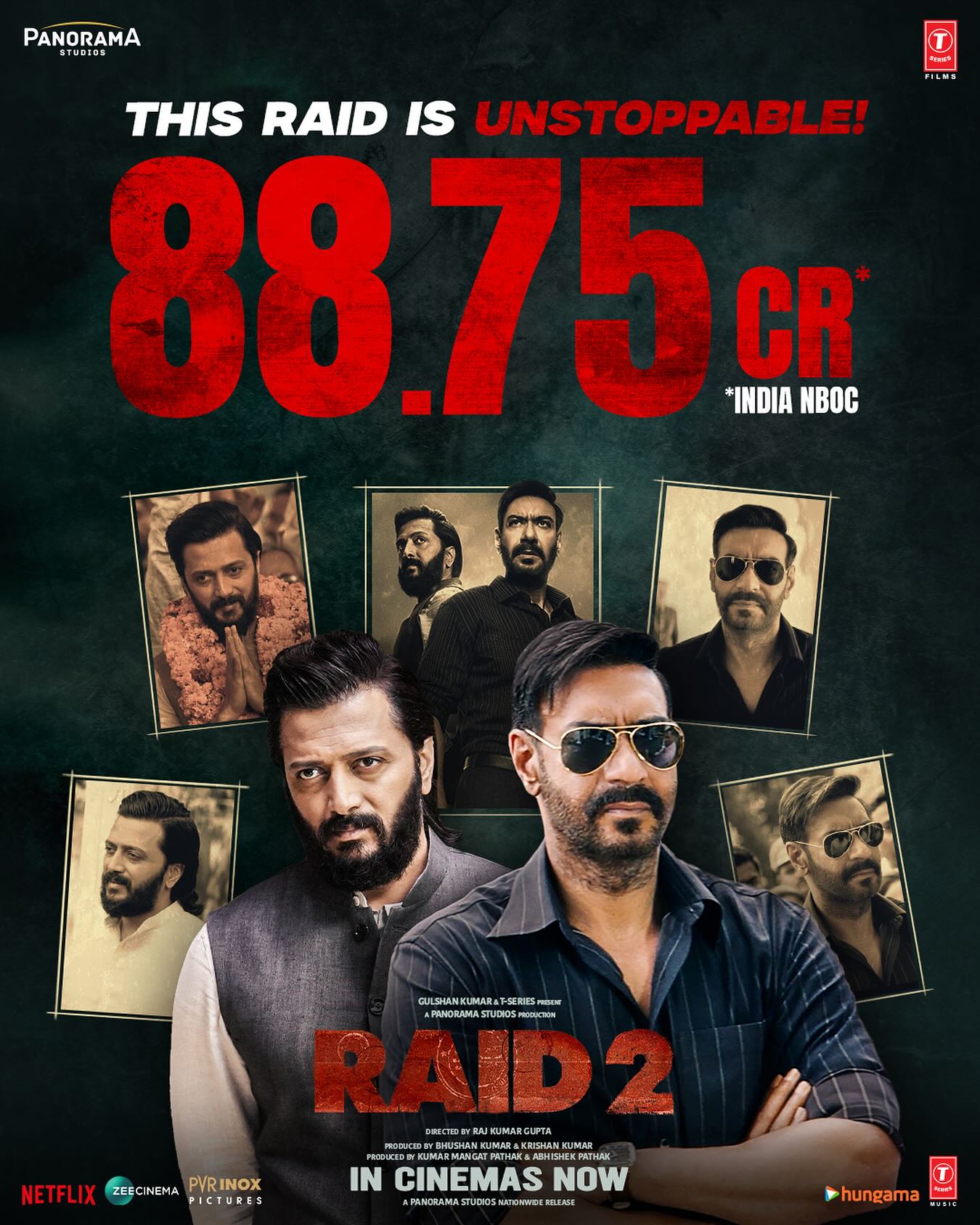 Raid 2 Box Office Dominance Amid Star-Studded Launch Booking surge and star power unite as T-Series and top names drive Raid2’s box office win.