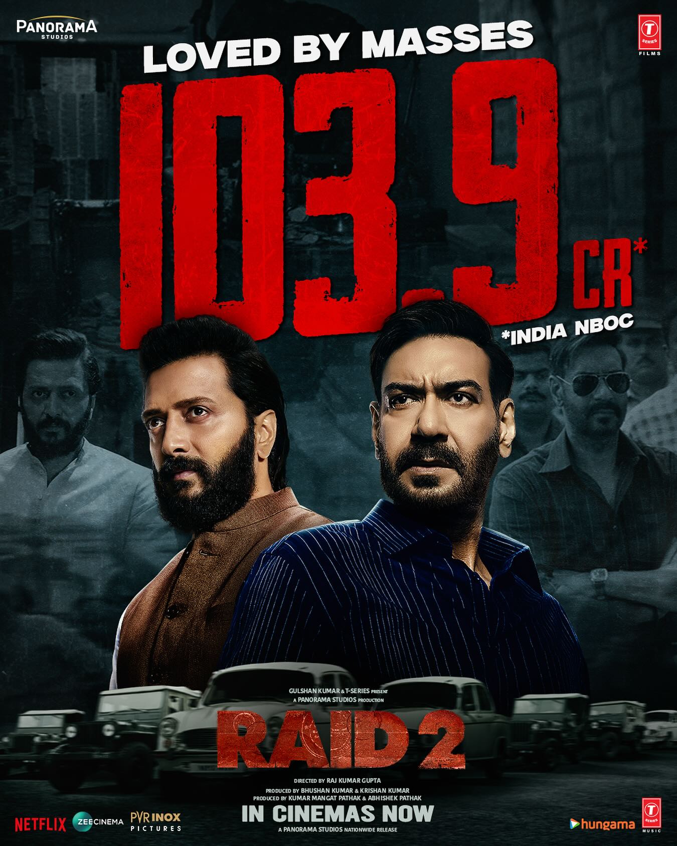 Raid2 Ignites Cinemas With High-Octane Energy Experience the buzz with Raid2’s cinematic release, drawing massive crowds and excitement.