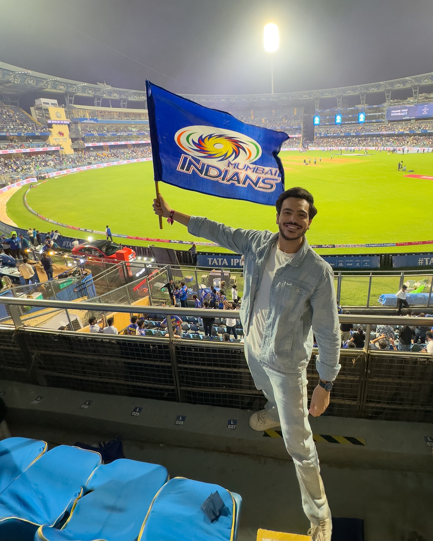 Raj Anadkat’s Bold MI Moment Raj Anadkat posts dynamic #MI moment showing bold style, strength, and charisma online now