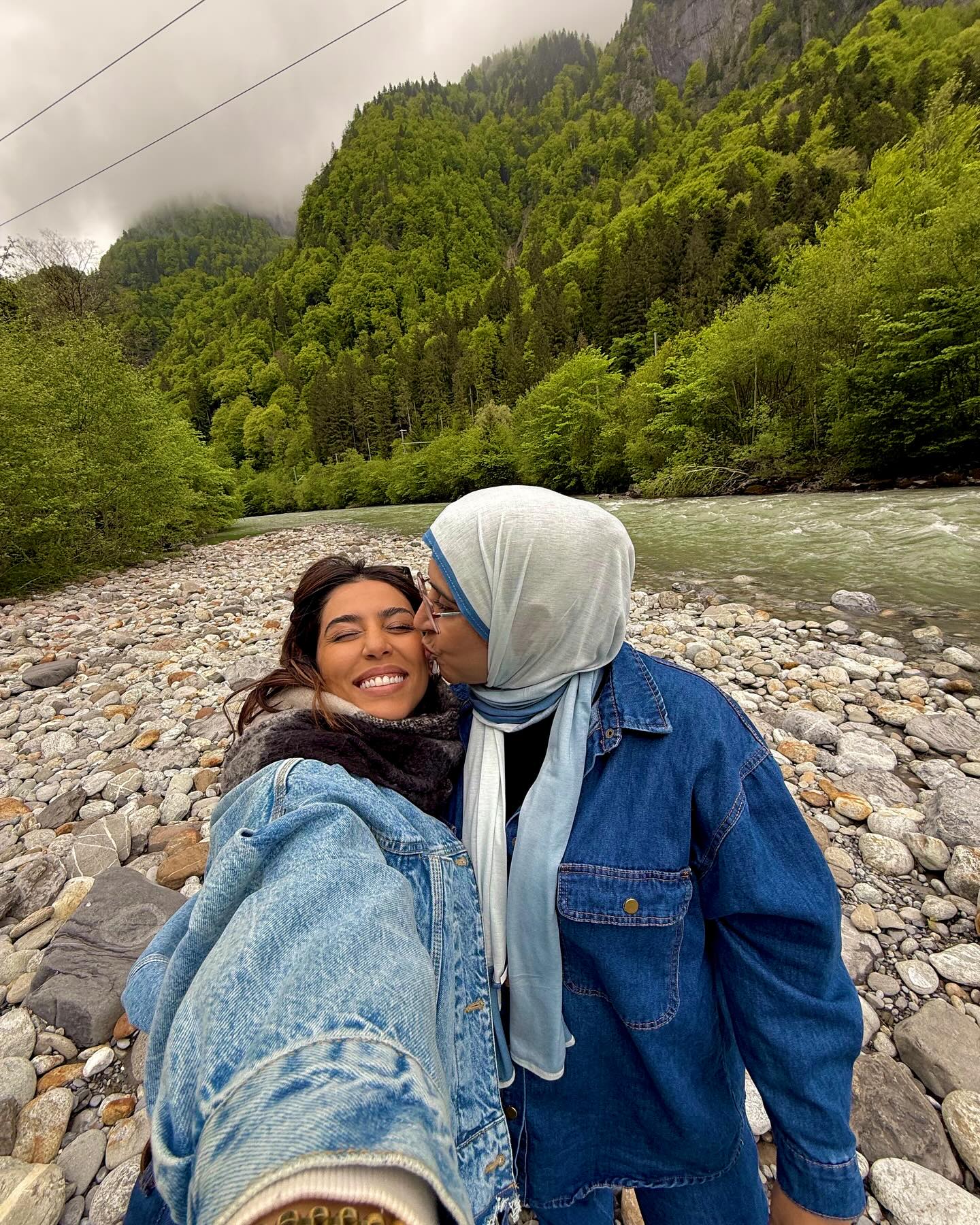 Rajaa Belmir Radiates In Swiss Getaway