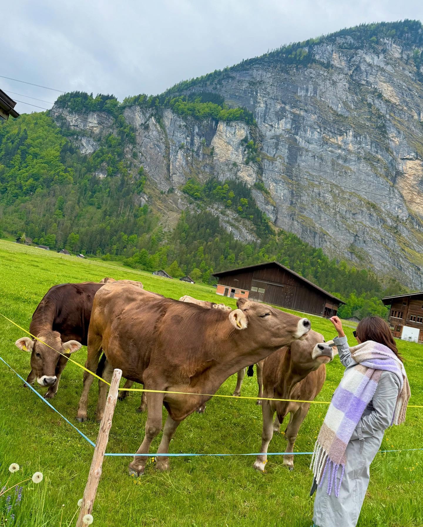 Rajaa Belmir Radiates In Swiss Getaway