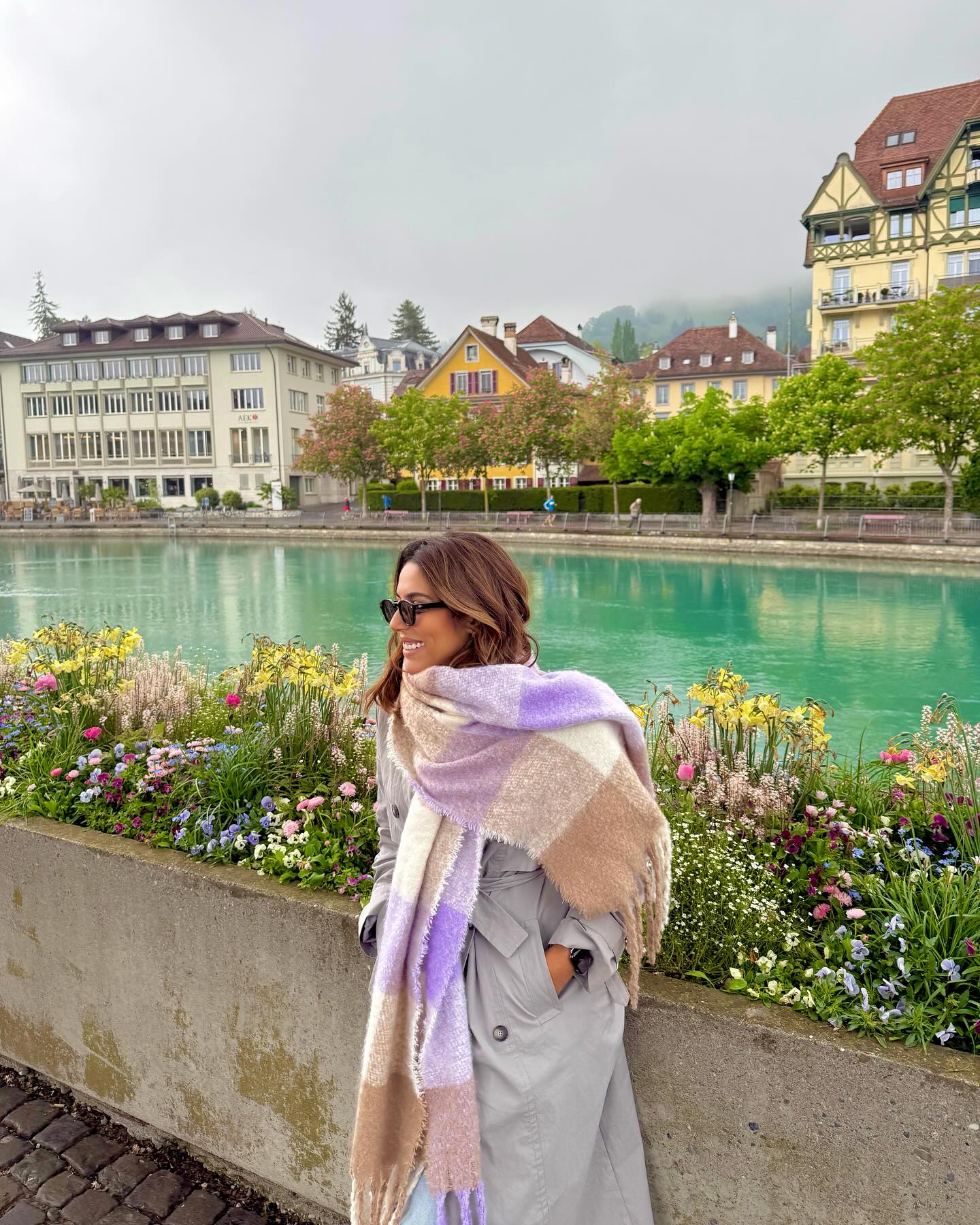 Rajaa Belmir Radiates In Swiss Getaway