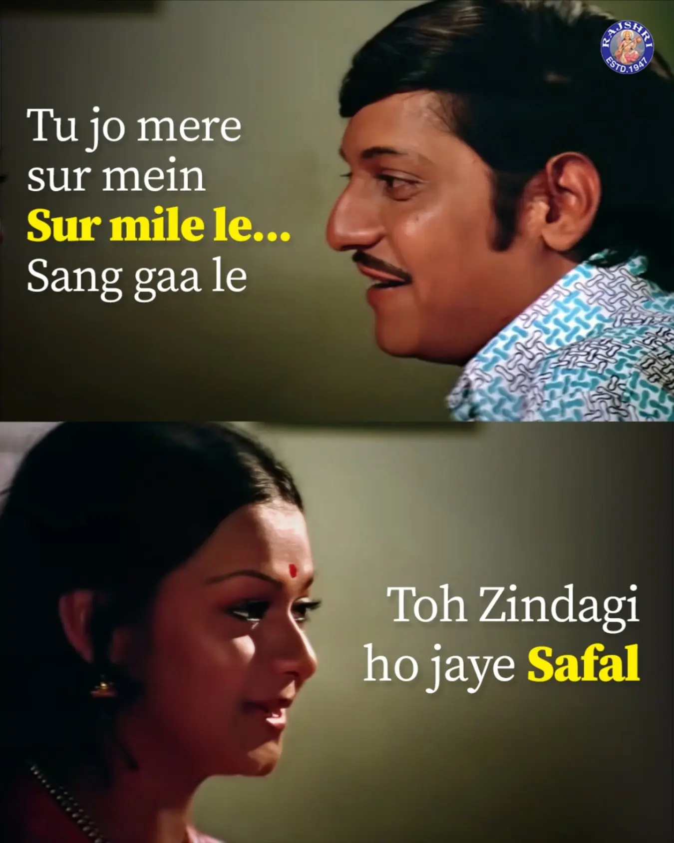 Rajshri Productions Celebrates Heartfelt Song Lyrics Rajshri’s heartfelt lyrics celebrate unity and love, connecting hearts all around join us!