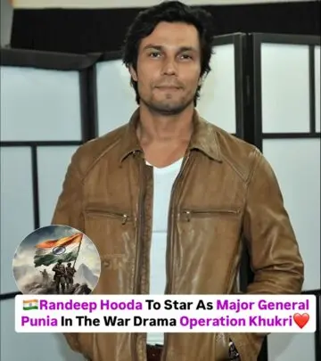 Acclaimed actor Randeep Hooda dives into history as he portrays a heroic general on screen.