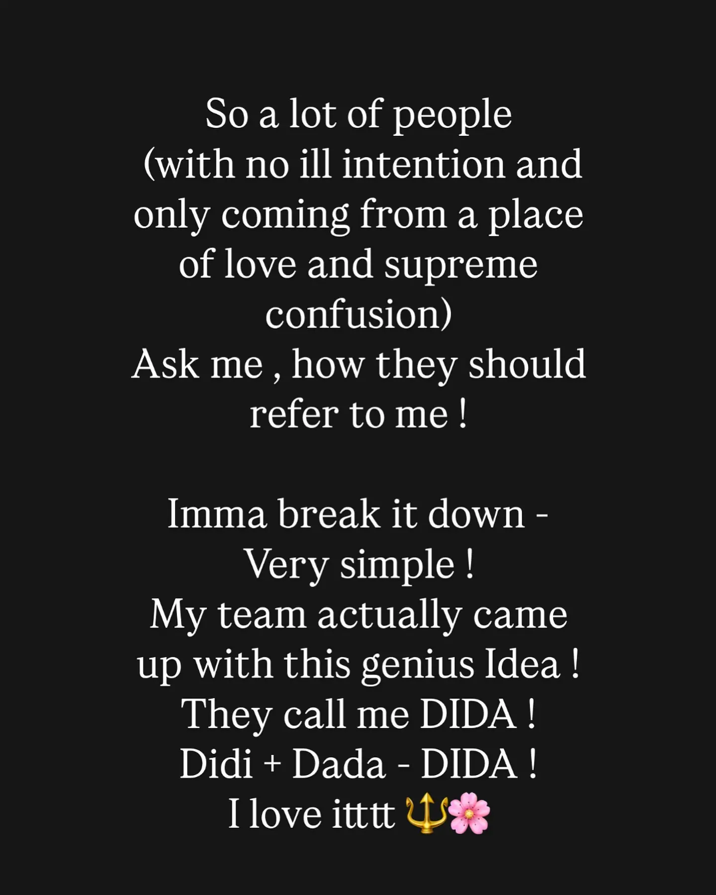 Rani KoHEnur Unveils DIDI & DADA Vibe Fashion update as Rani KoHEnur shows style and sibling energy on Instagram through DIDA!!!