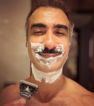 Celebrity Ranvir Shorey redefines grooming, blending art and attitude in his morning mood.