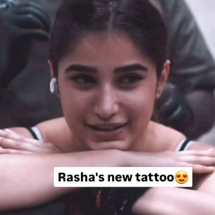 Rasha Thadani's New Tattoo Tribute