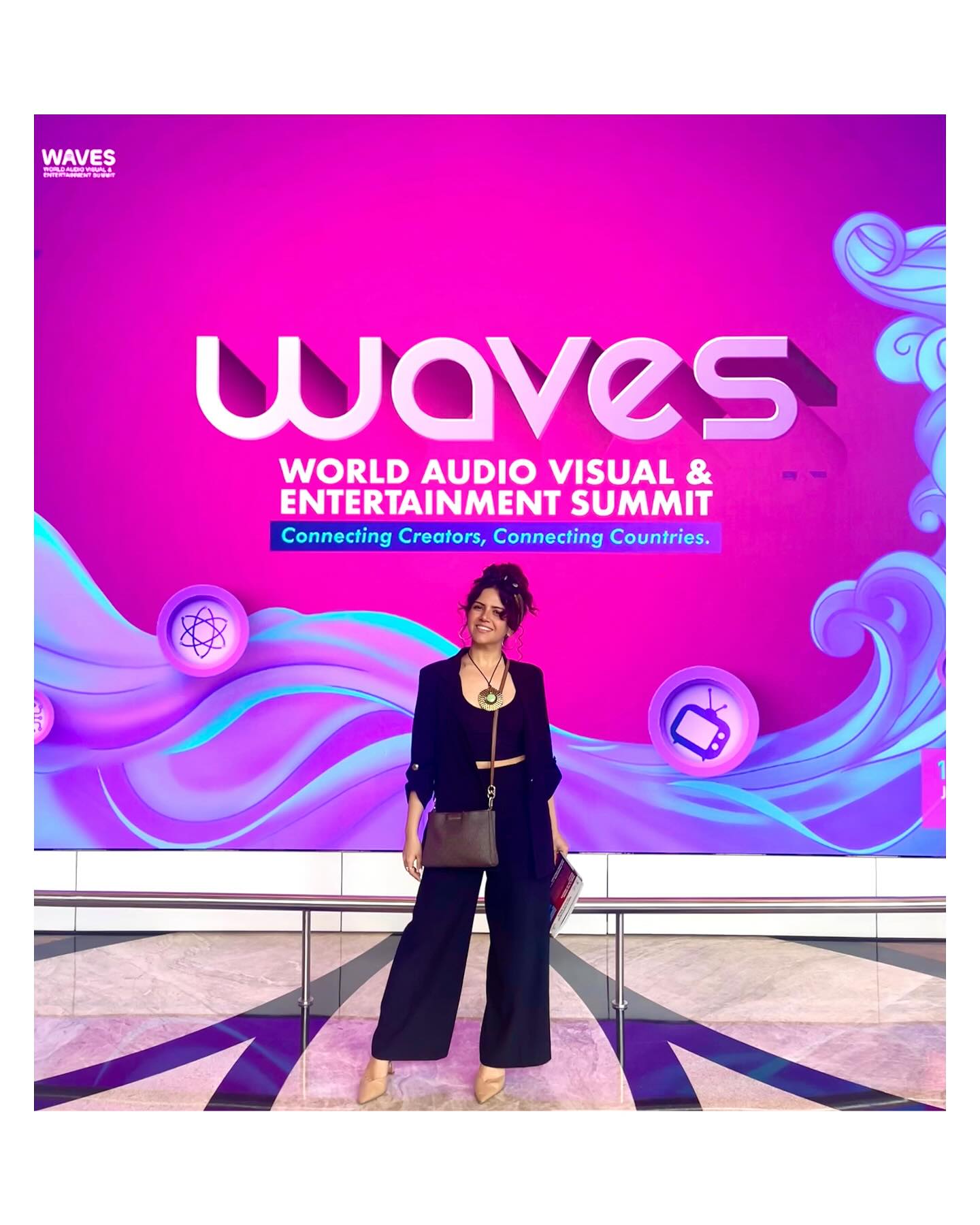 Rashi Mal Shines At Waves Summit India Applauding excellence at one of India’s top events.