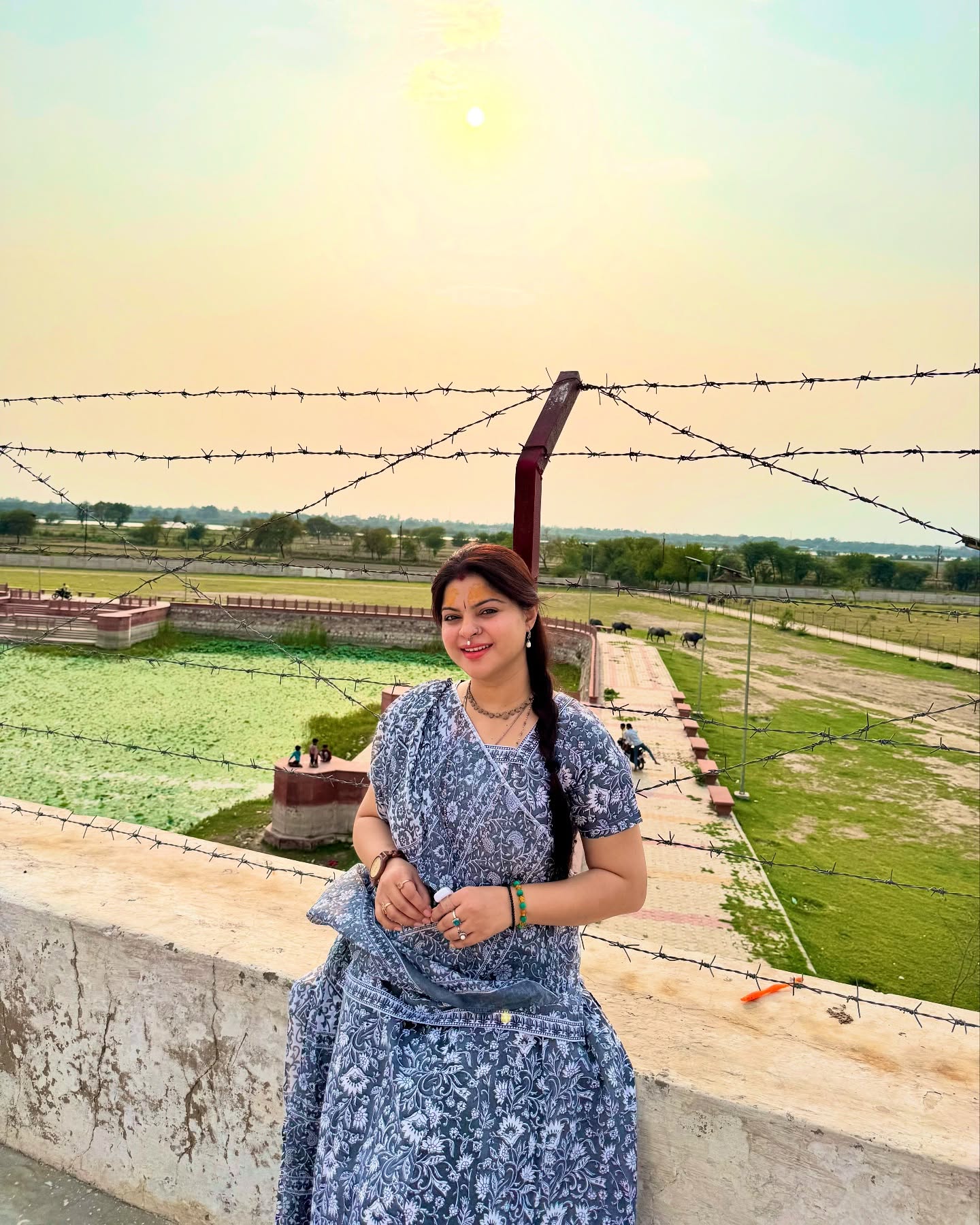 Discover Rawal's legend where Vrishbhanu baba found Radharani lying on a lotus of lore now.