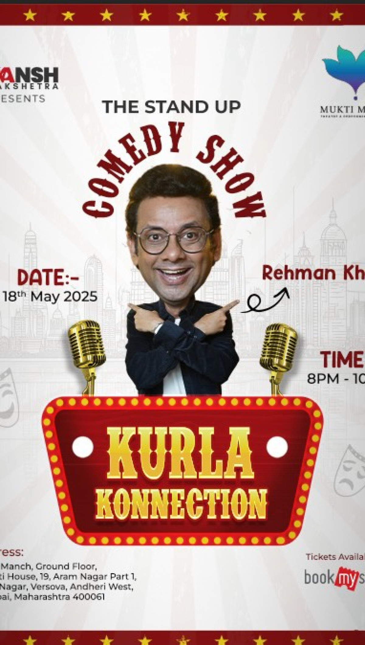 Rehman Khan’s Kurla Connection Sparks Laughter Celebrate Mumbai's essence: Quick wit, local slang, and genuine humor bring pure delight!!