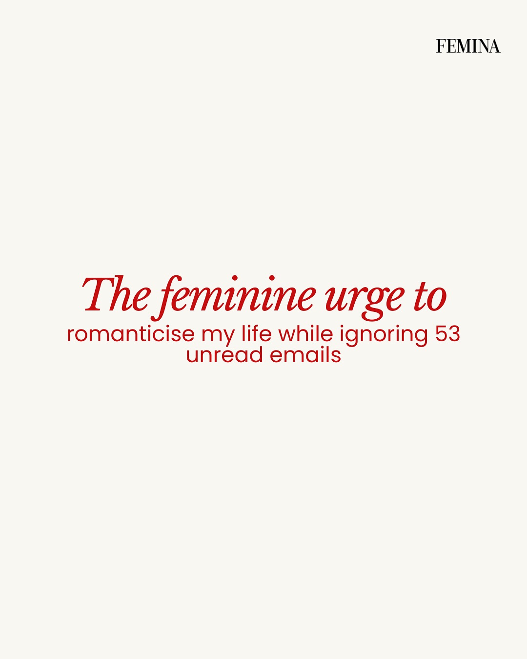 Relatable Feminine Urges Spark Social Conversation