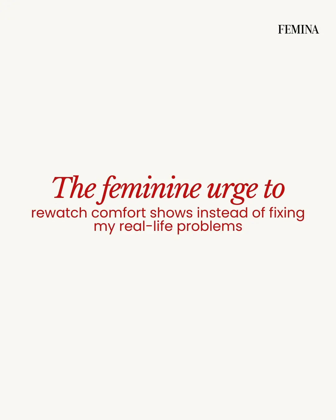 Relatable Feminine Urges Spark Social Conversation